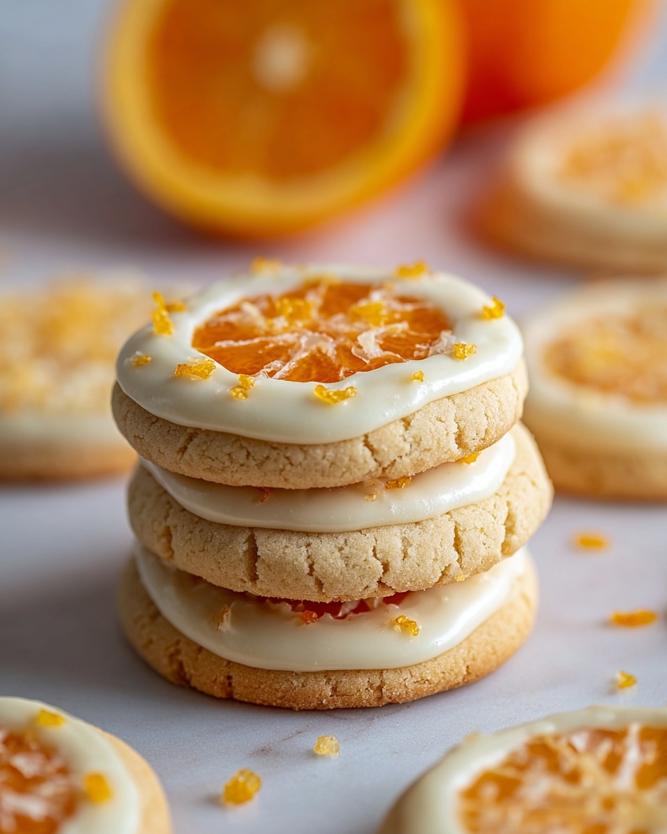 Orange Creamsicle Cookies Recipe - Recipe Image