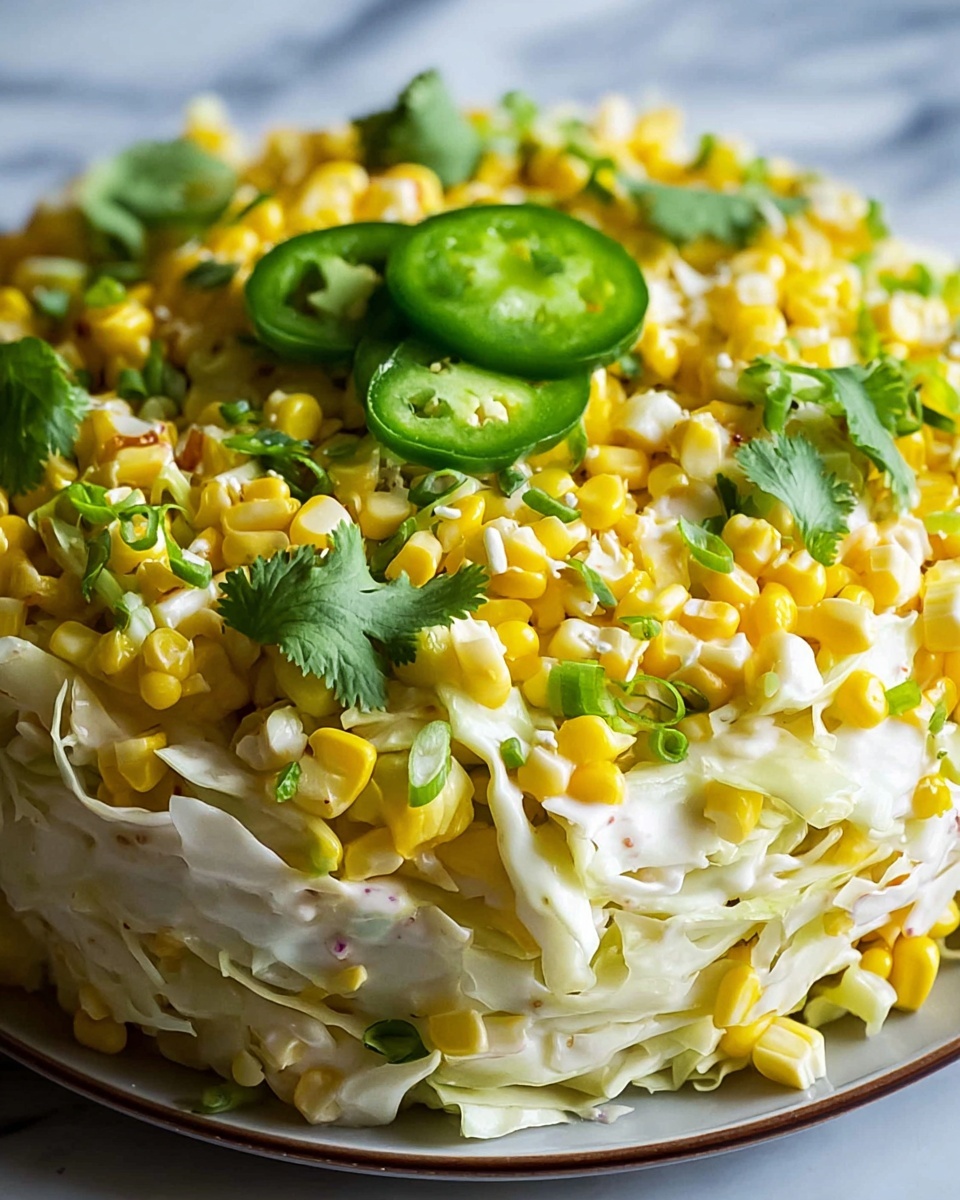 Jalapeño Corn Coleslaw Recipe - Recipe Image