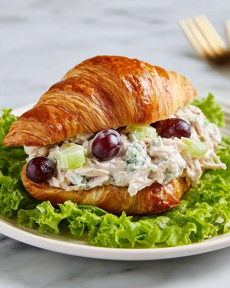 Summer Chicken Salad with Grapes and Fresh Dill Recipe - Recipe Image