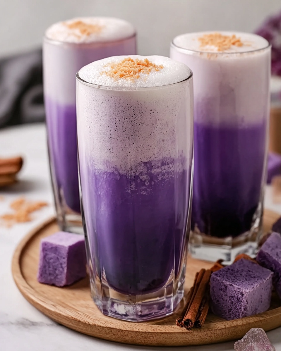 Delicious Ube Horchata: Your Cool Refreshment Adventure Recipe - Recipe Image