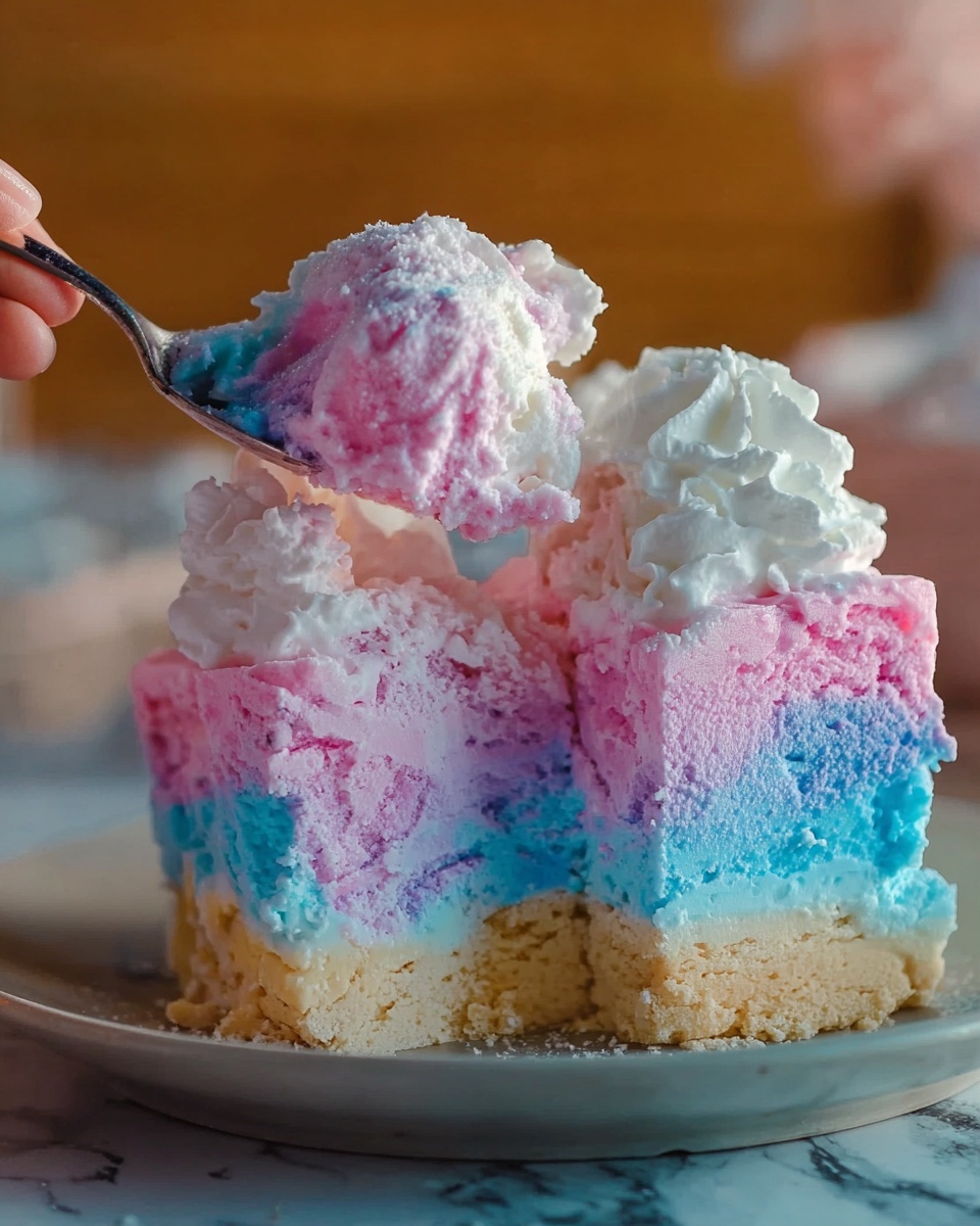 Cotton Candy Cheesecake Recipe - Recipe Image