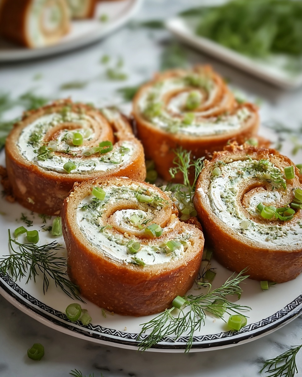 Creamy Pickle Roll-Ups Recipe - Recipe Image