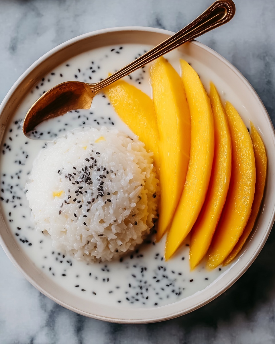 Mango Sticky Rice Recipe - Recipe Image