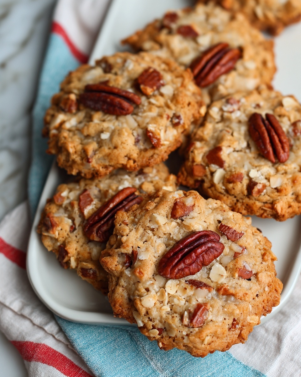Perfect Coconut Cookies with Pecans Recipe - Recipe Image