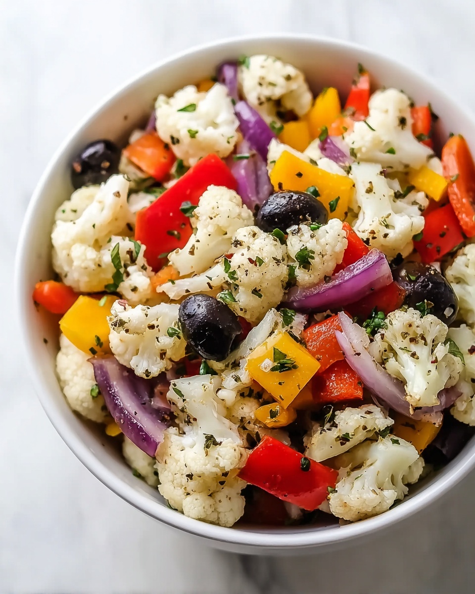Marinated Cauliflower Salad Recipe - Recipe Image