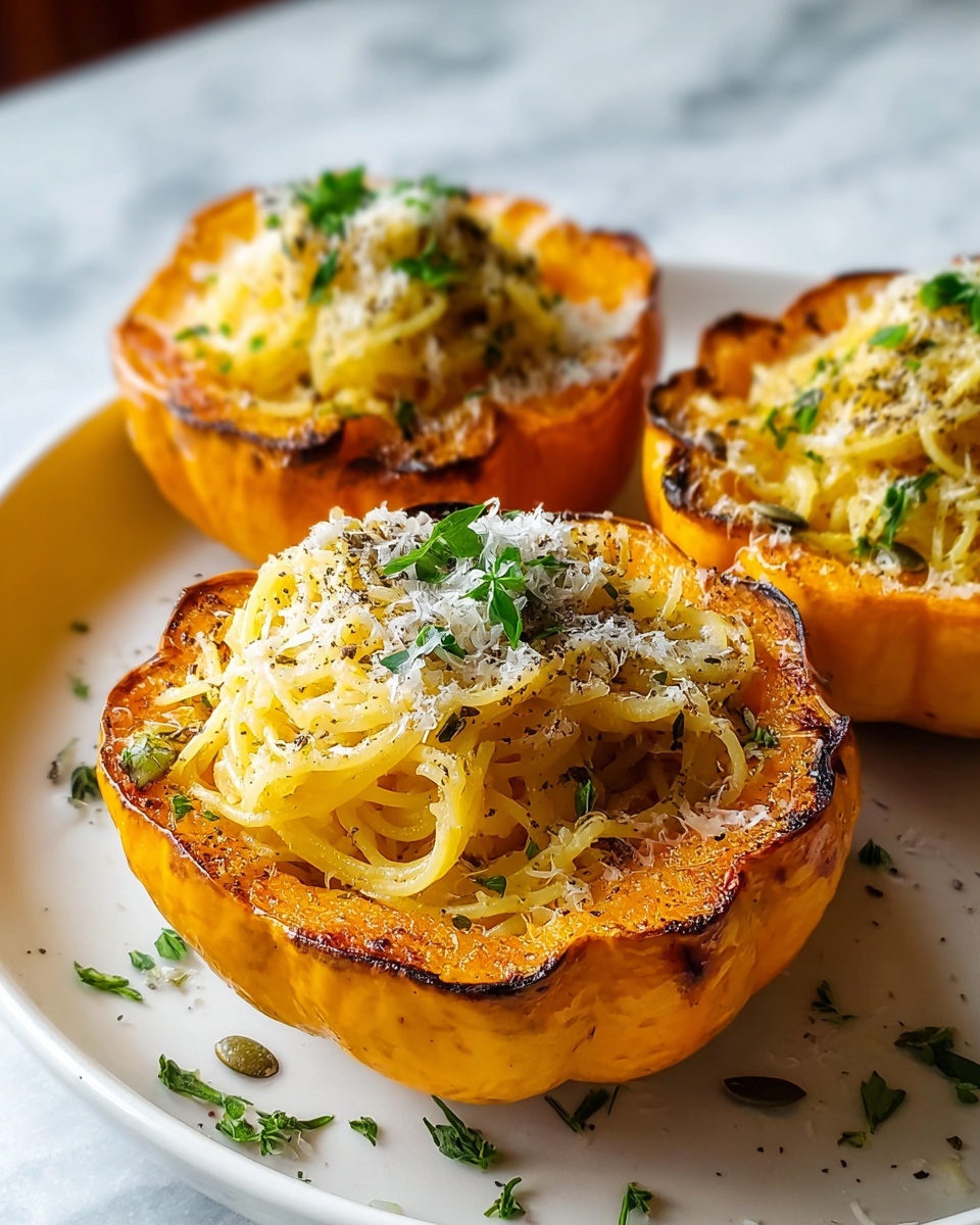 Pumpkin Alfredo Pasta Cauldrons Recipe - Recipe Image
