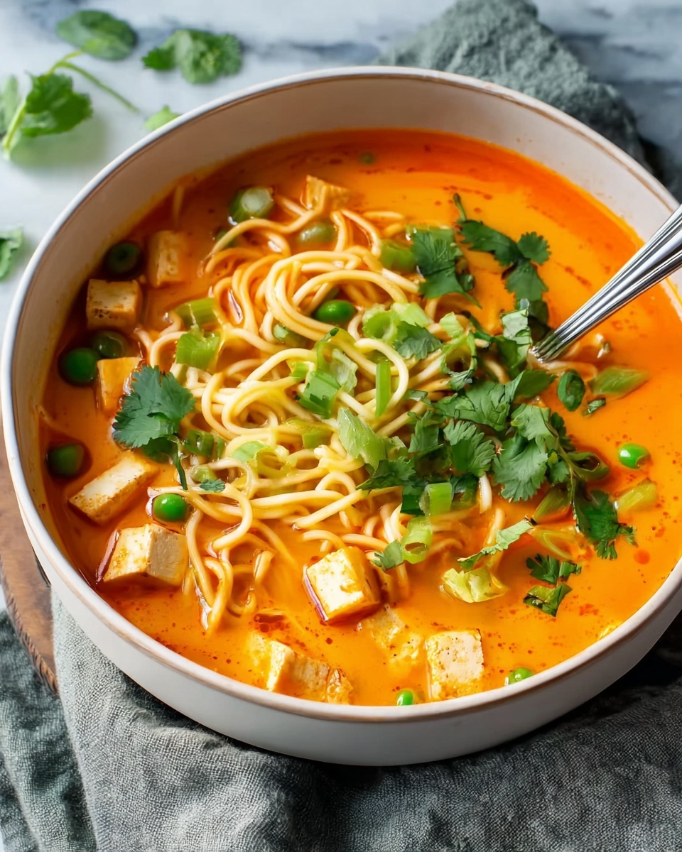 Thai Red Curry Noodle Soup Recipe - Recipe Image