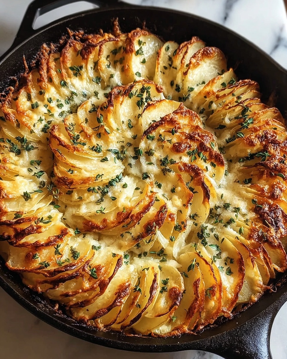 Cheese Herb Potato Gratin: An Incredible Ultimate Recipe - Recipe Image