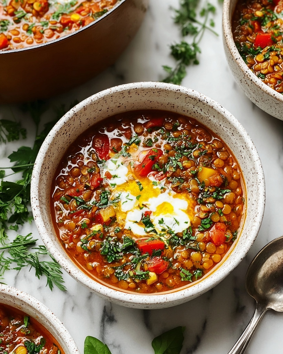 Mediterranean Lentil Soup Recipe - Recipe Image