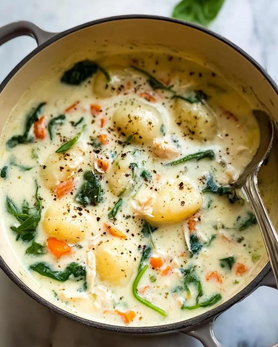 Creamy Gnocchi Soup Recipe - Recipe Image