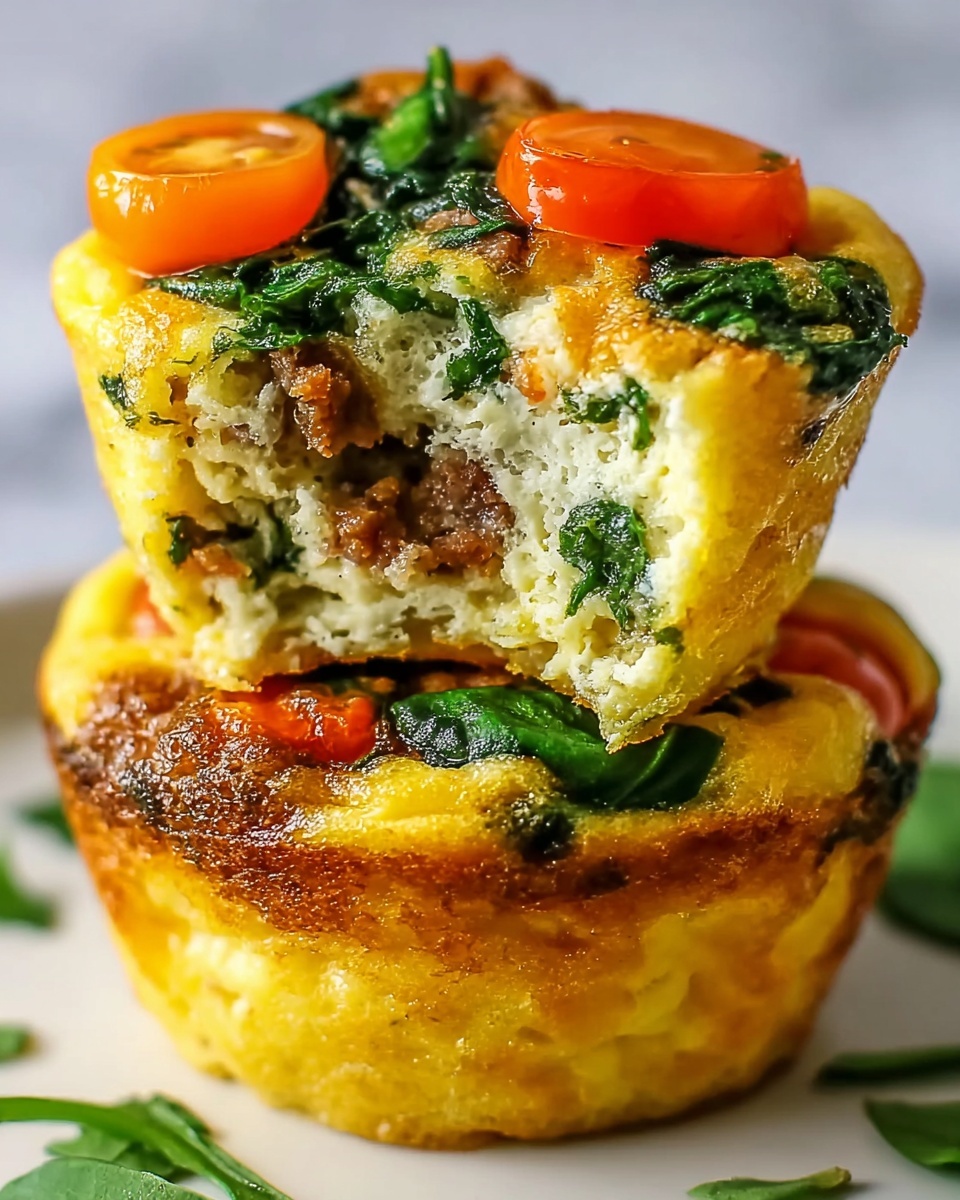 Veggie-Loaded Breakfast Frittata Cups Recipe - Recipe Image