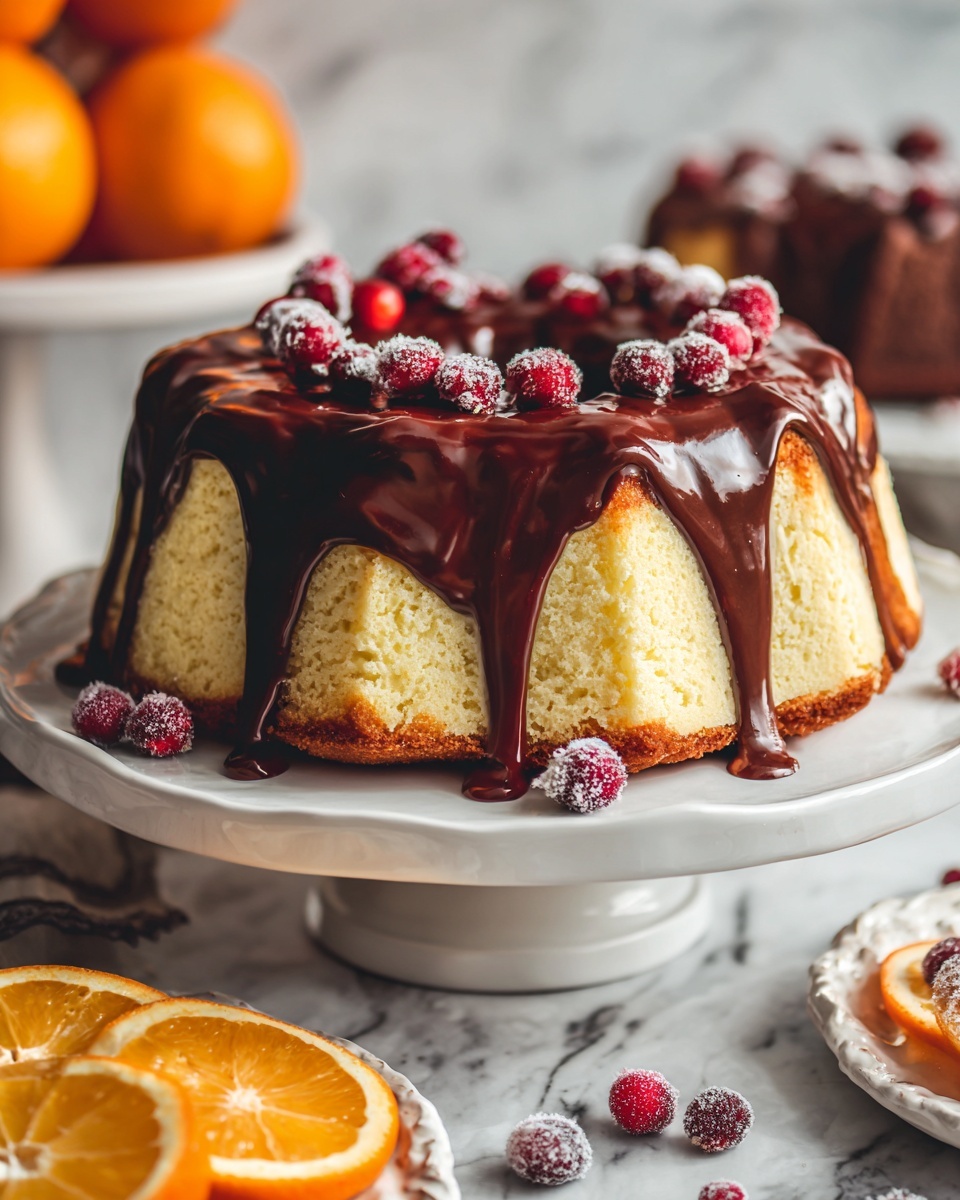 Cranberry Orange Bundt Cake Recipe - Recipe Image
