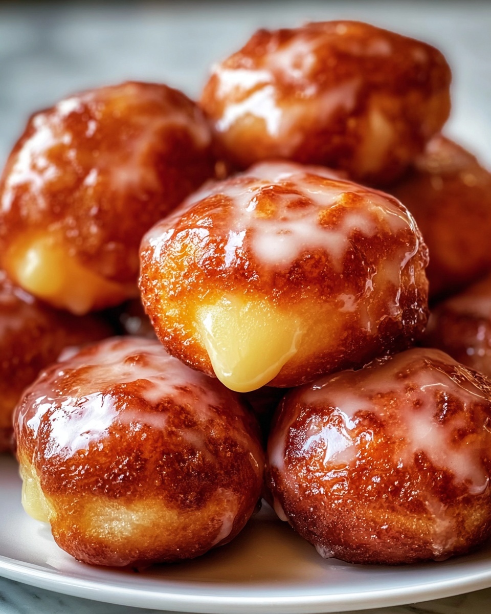 Soft Cinnamon Apple Fritters with Vanilla Glaze Recipe - Recipe Image