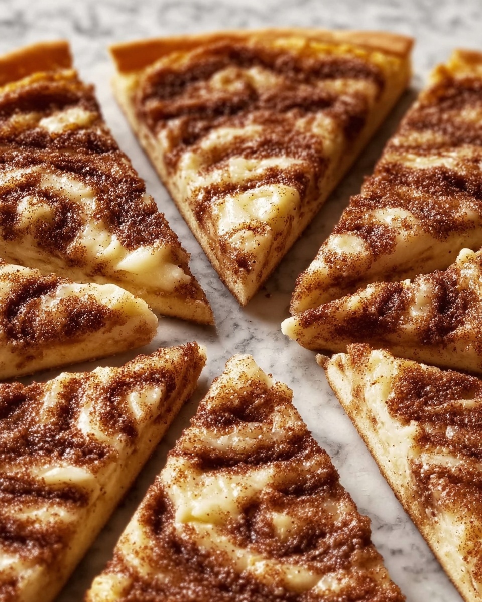 Cinnamon-Sugar Pizza Made with Crescent Rolls Recipe - Recipe Image