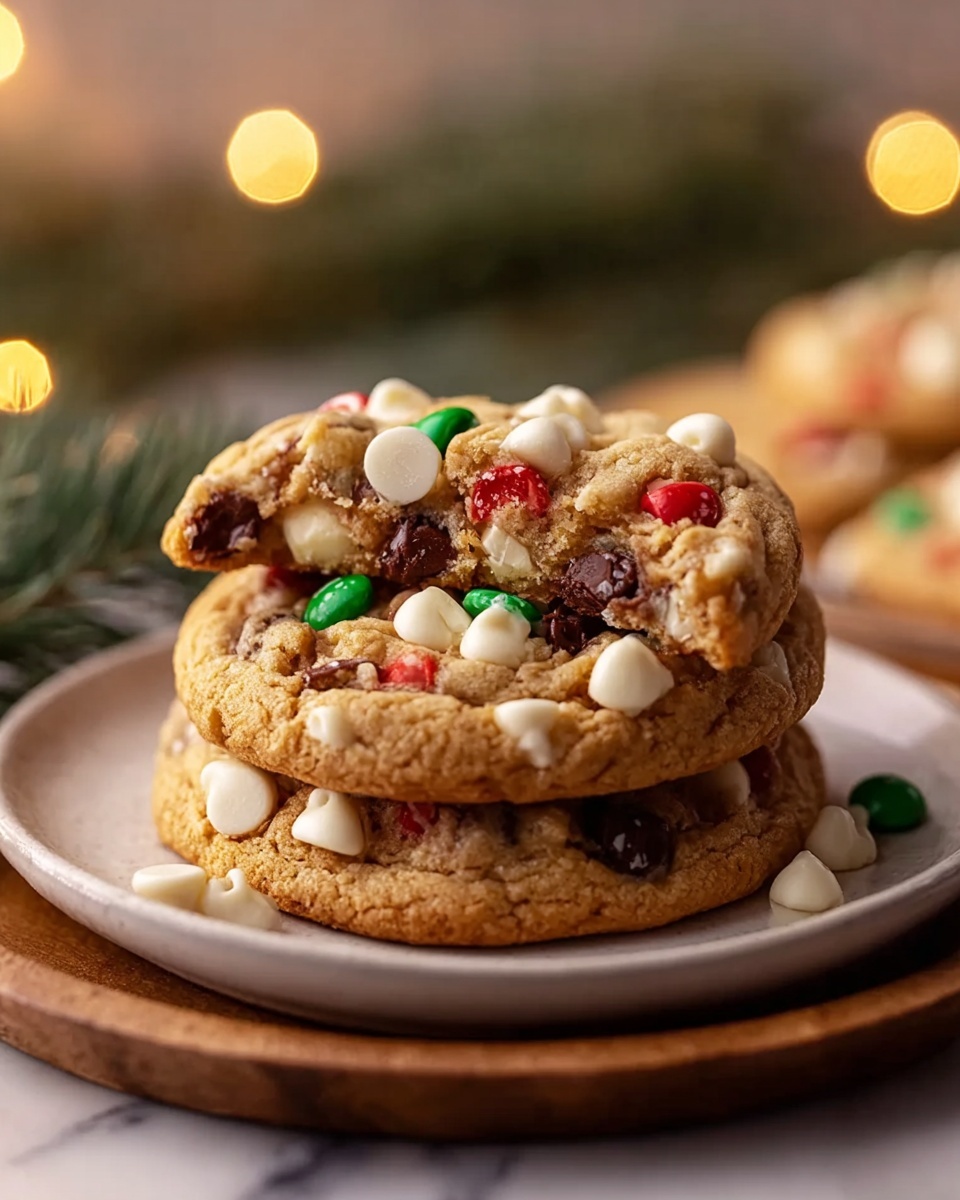 Christmas Chocolate Chip Cookies Recipe - Recipe Image