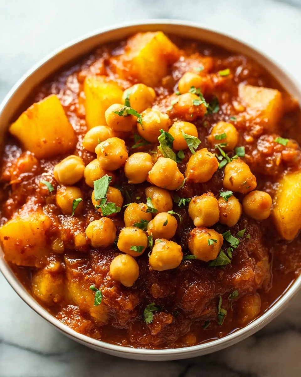 Chickpea & Potato Curry Recipe - Recipe Image