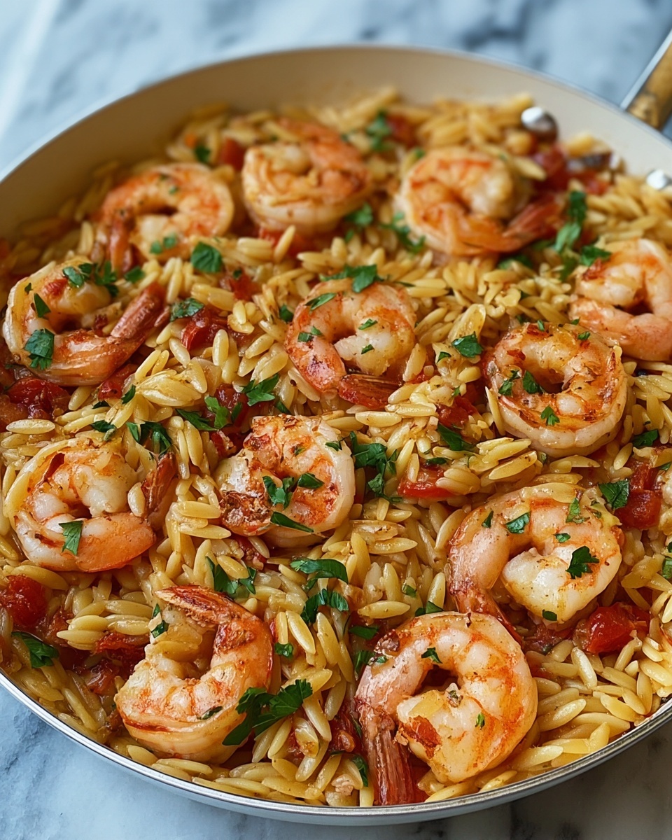 One-Pot Marry Me Shrimp and Orzo Recipe - Recipe Image