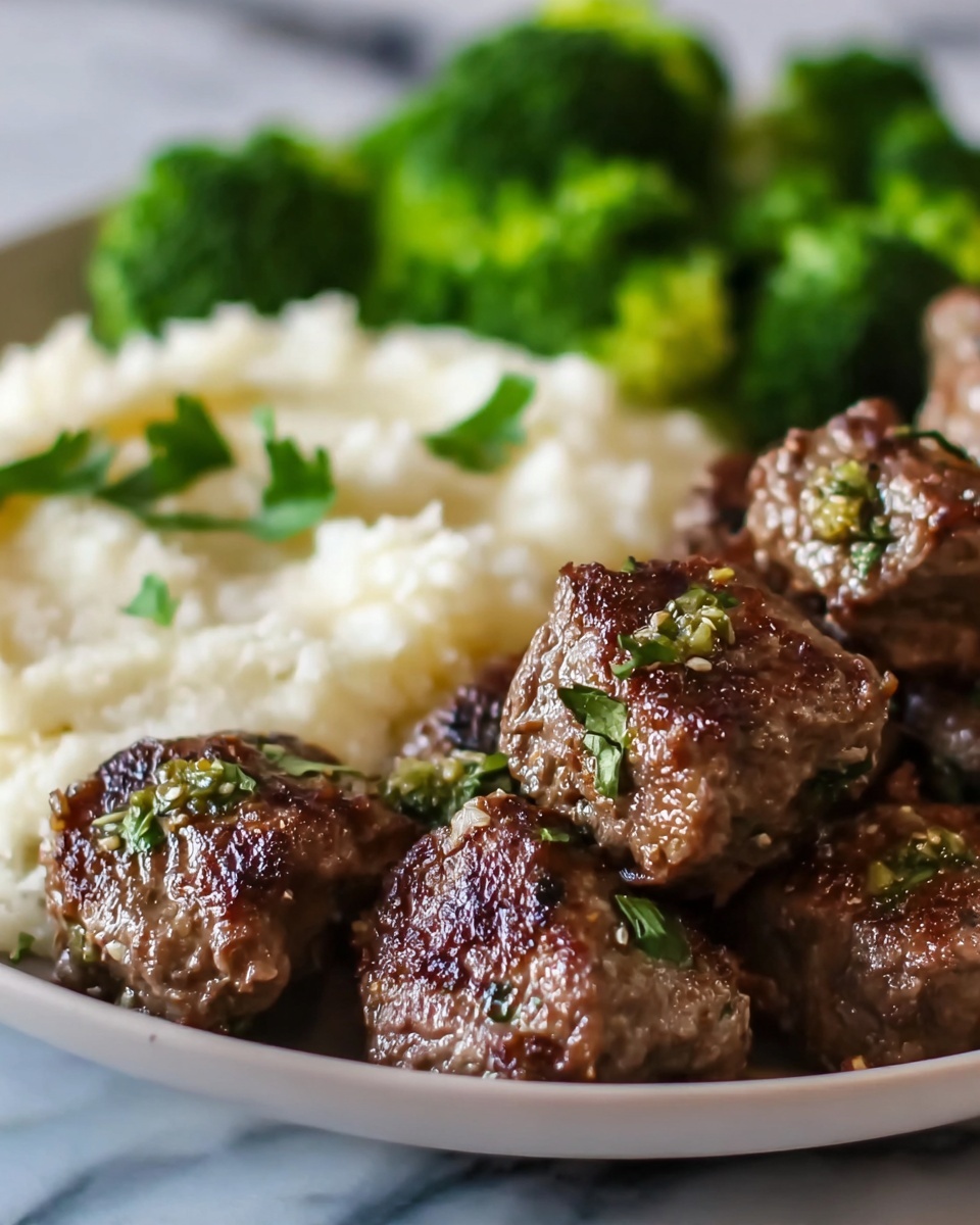 Air Fryer Steak Bites Recipe - Recipe Image