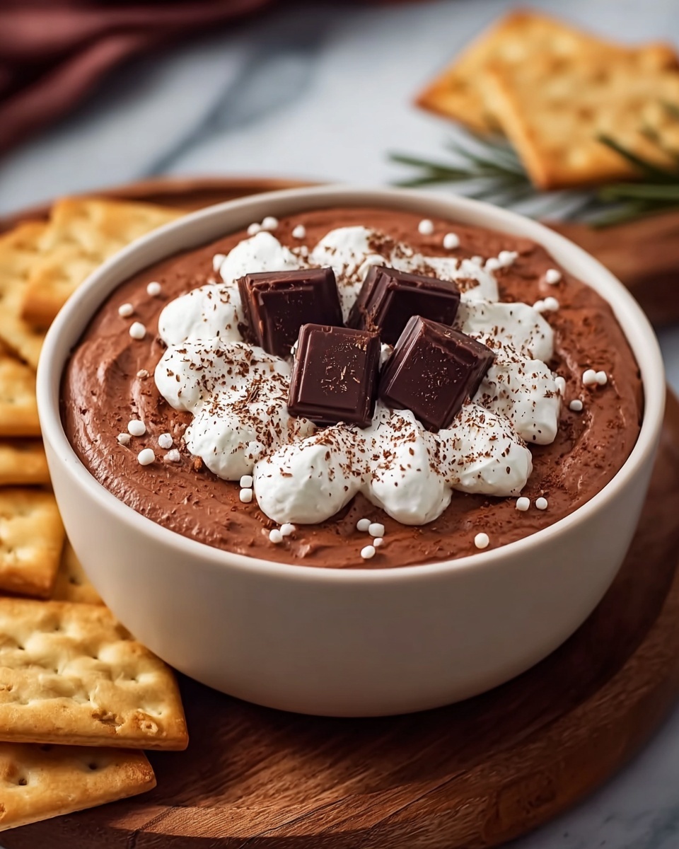 Hot Cocoa Dip Recipe - Recipe Image