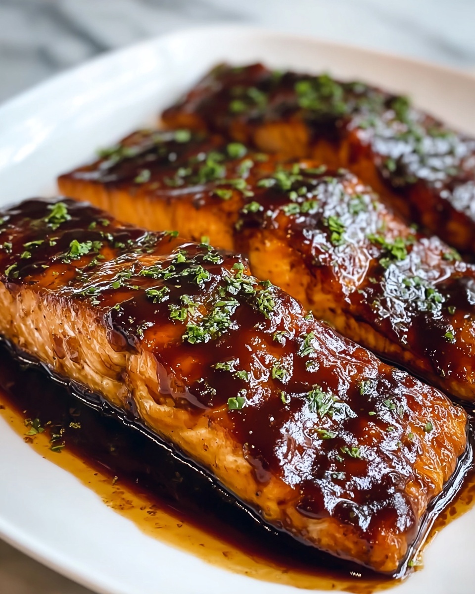 Brown Sugar Glazed Salmon Recipe - Recipe Image