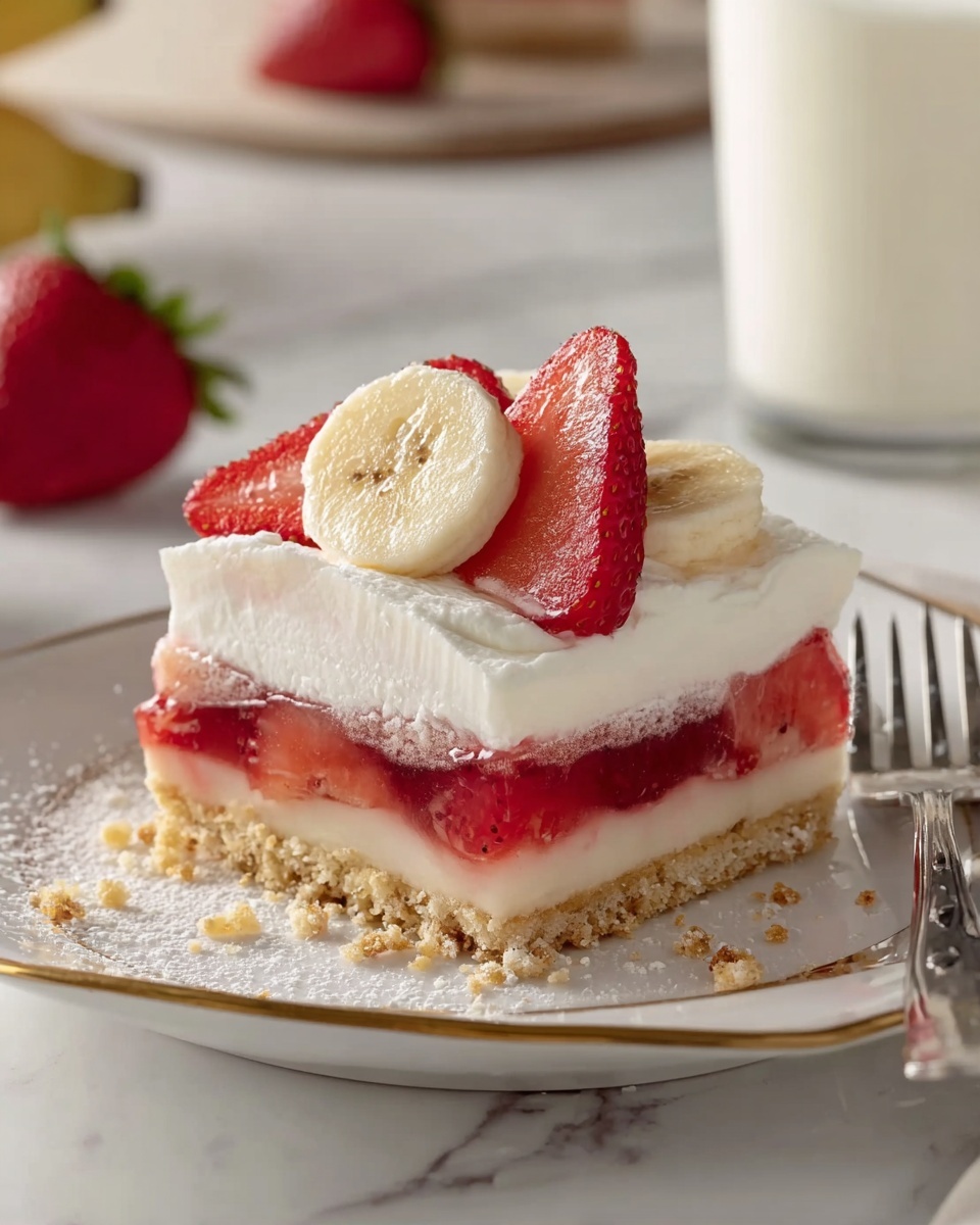 Strawberry Banana Cream Delight Recipe - Recipe Image