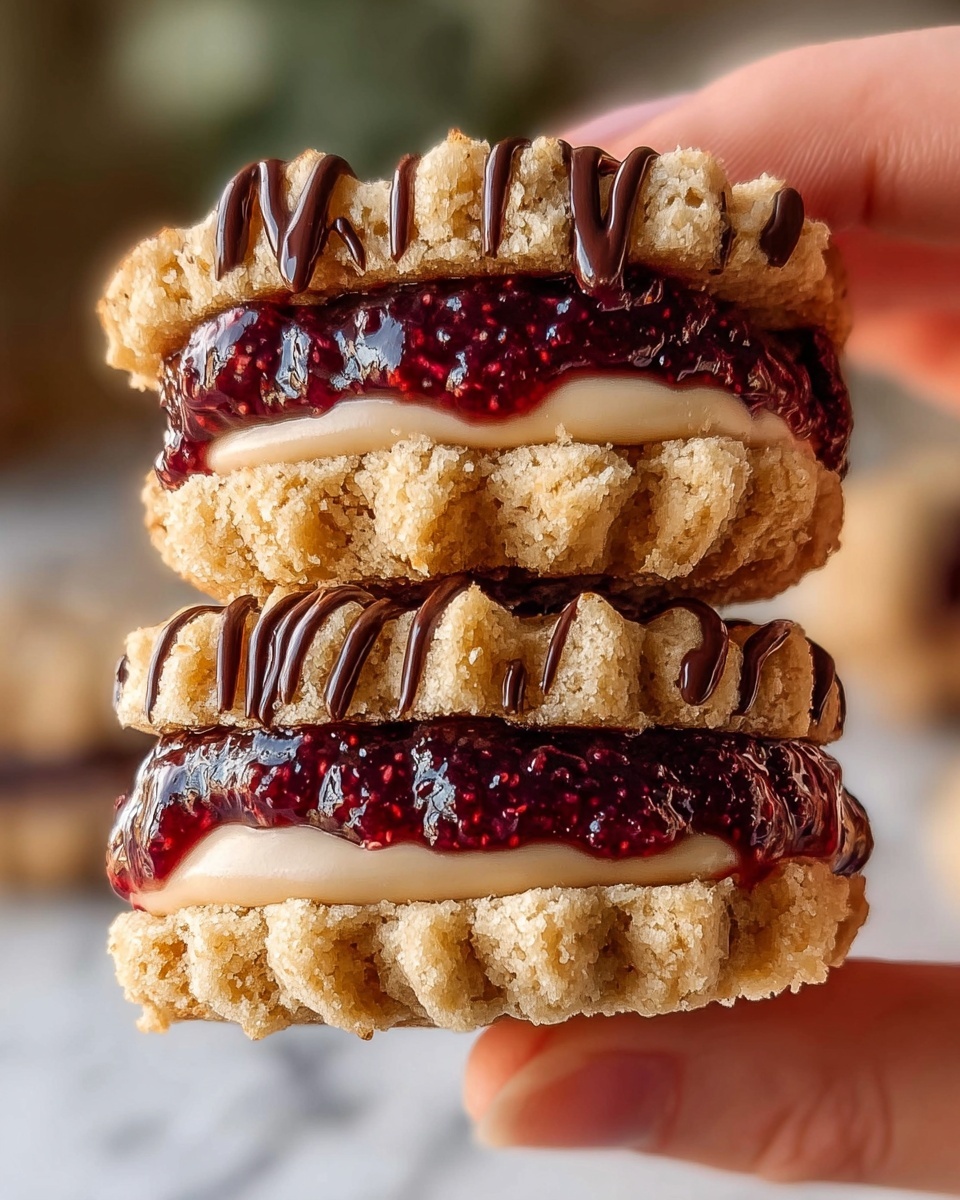 PB and J Stuffed Cookies: The Ultimate Recipe and Baking Guide Recipe - Recipe Image