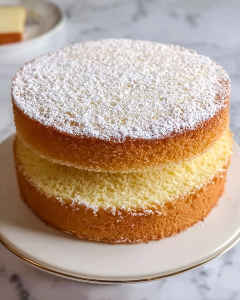 Vanilla Sponge Cake Recipe