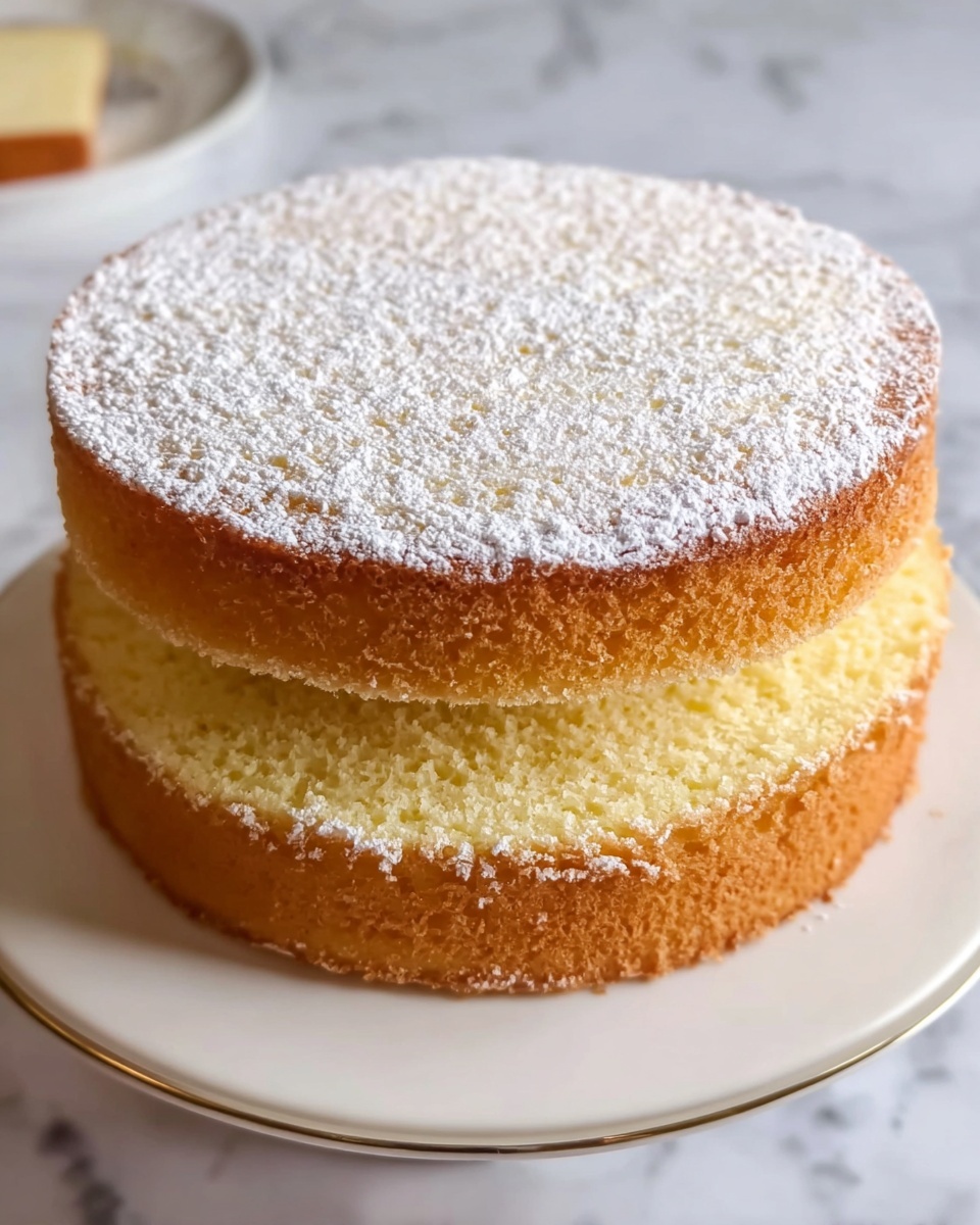 Vanilla Sponge Cake Recipe - Recipe Image