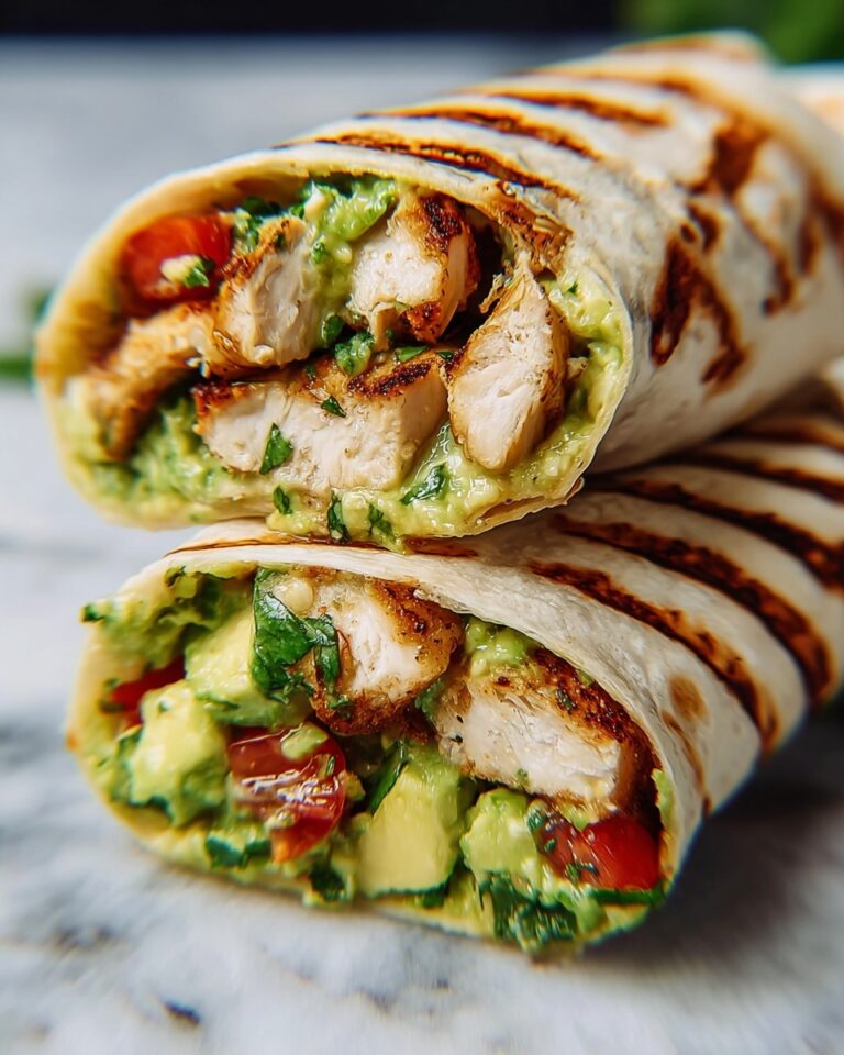 Chicken and Avocado Burritos Recipe