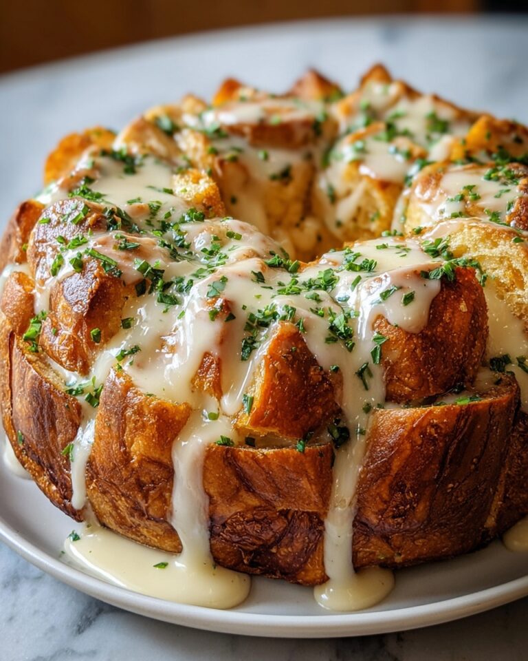 Chicken Alfredo Monkey Bread Recipe