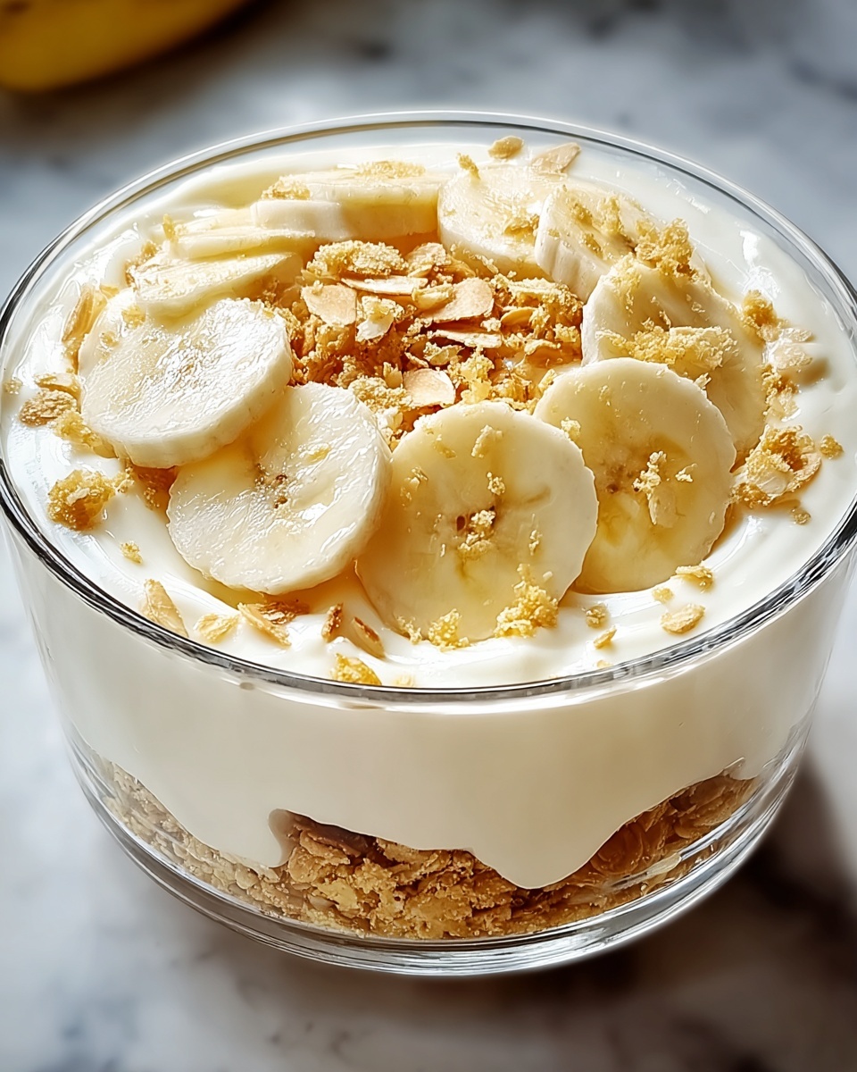 Creamy Keto Sugar-Free Banana Pudding Recipe - Recipe Image
