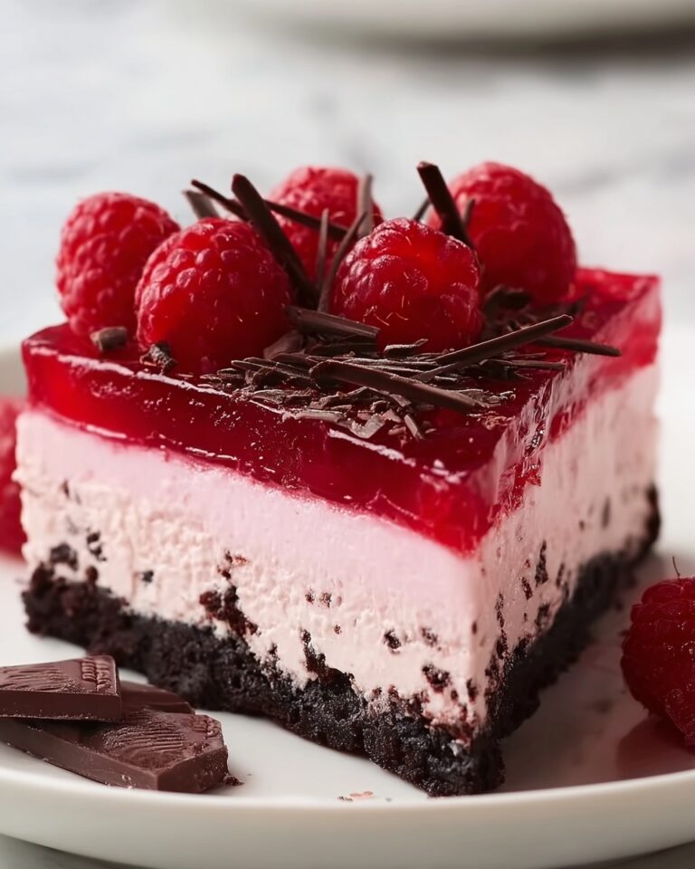 Dark Chocolate Raspberry Cheesecake Recipe
