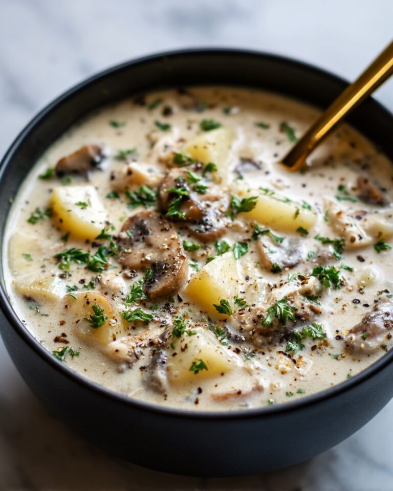 Easy Cream of Mushroom Soup Recipe