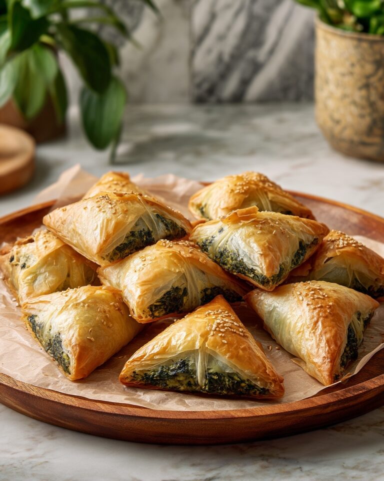 Lebanese Spinach Pies (Fatayer) Recipe