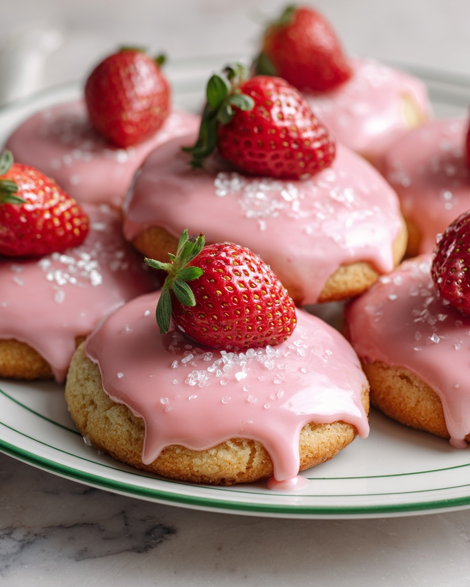 Strawberry Sugar Cookies Recipe - Recipe Image