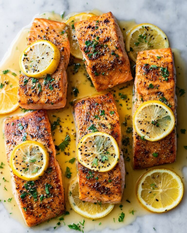 Broiled Cod with Lemon Butter Garlic Sauce Recipe