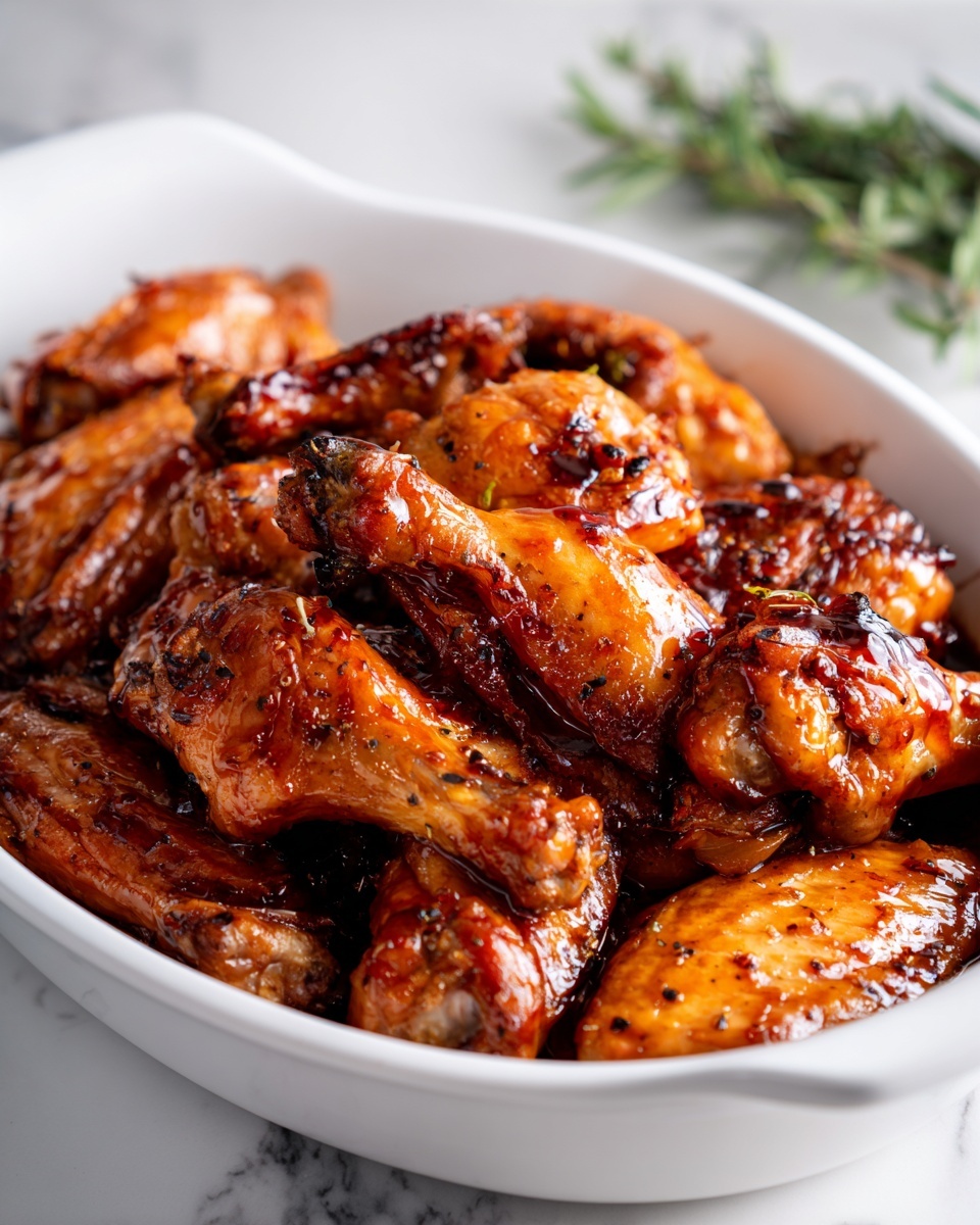 Honey Baked Turkey Wings Recipe - Recipe Image