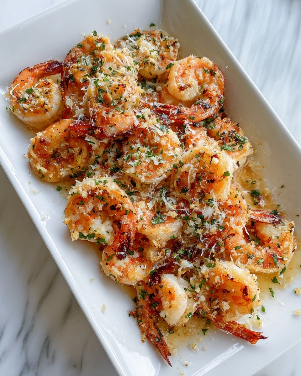 Garlic Parmesan Roasted Shrimp Recipe - Recipe Image