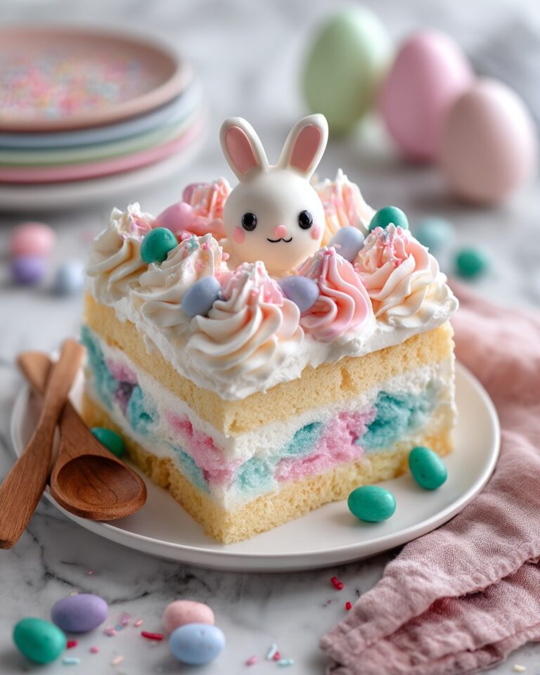 Easter Bunny Poke Cake Recipe