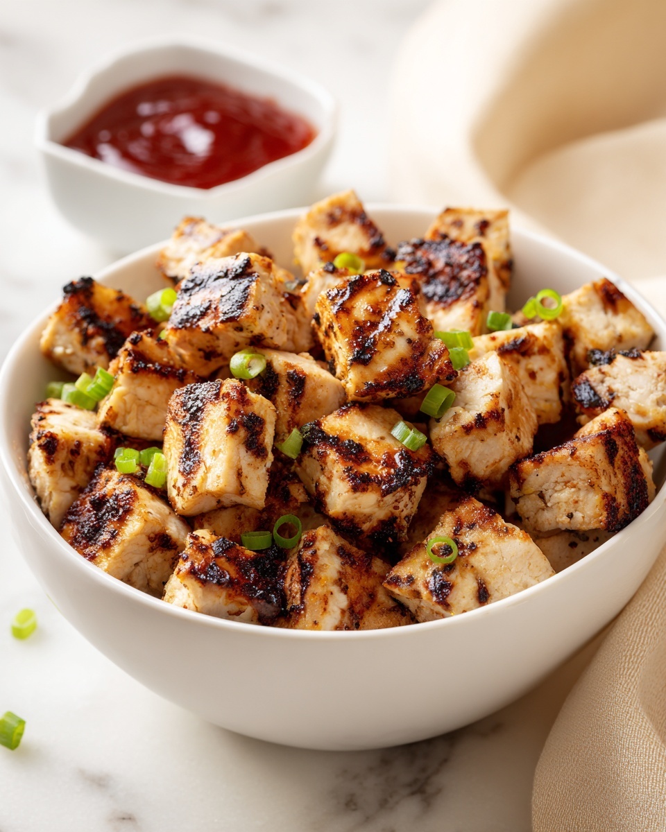 Best Damn Air Fryer Salmon Bites Recipe - Recipe Image