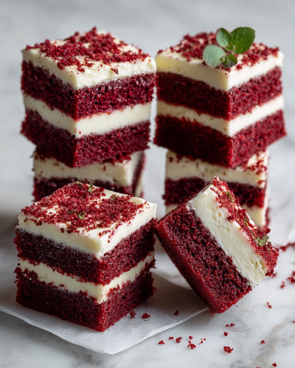Cream Cheese Red Velvet Fudge Recipe - Recipe Image