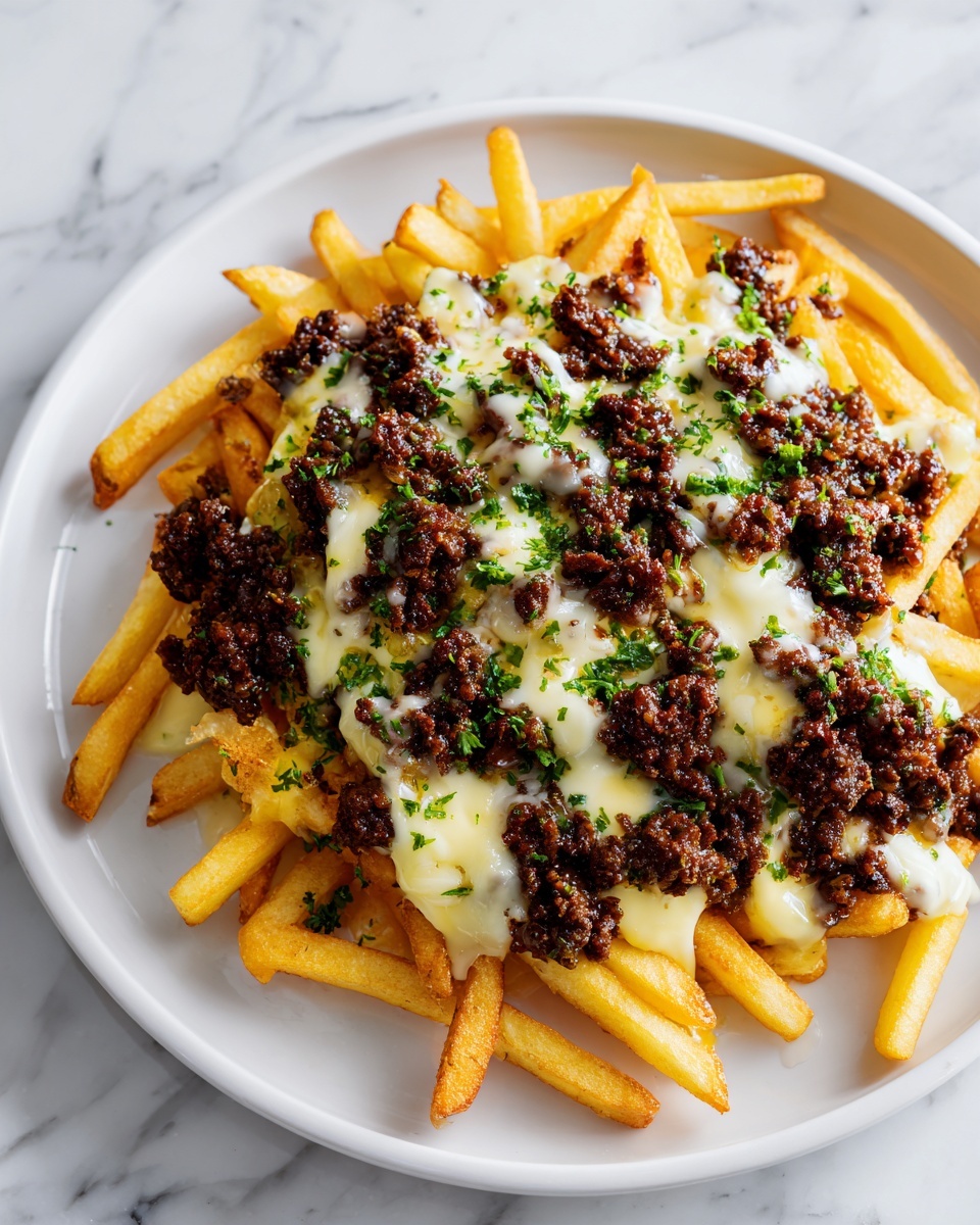 Cheesy Steak Fries Recipe - Recipe Image