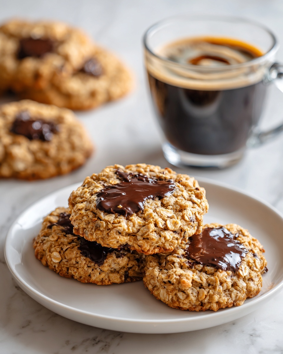 Chocolate Chip Espresso Oatmeal Cookies Recipe - Recipe Image