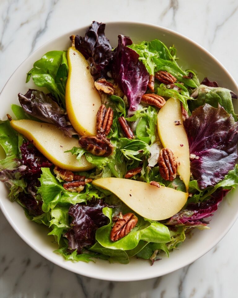 Winter Salad with Pears and Pecans Recipe