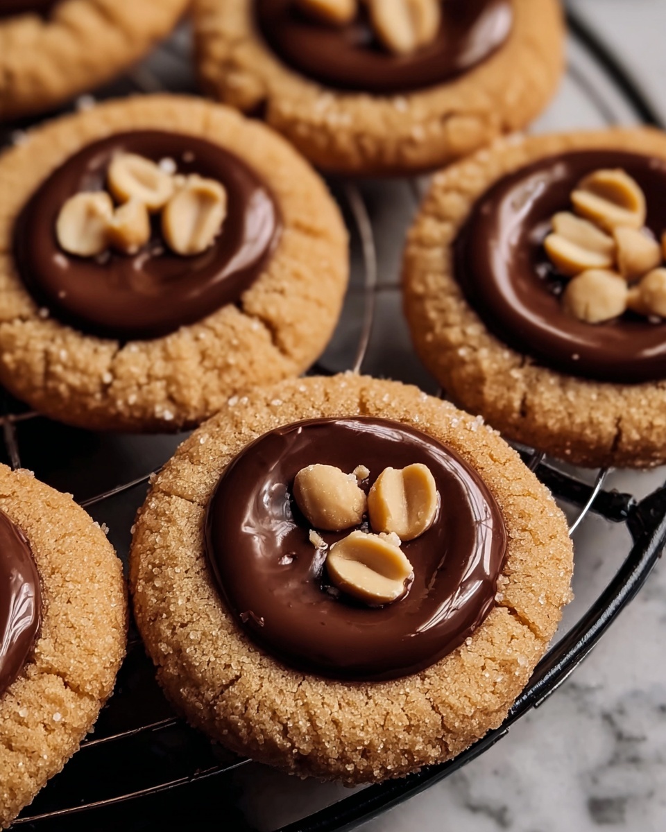 Chocolate Hazelnut Cream Thumbprints Recipe - Recipe Image