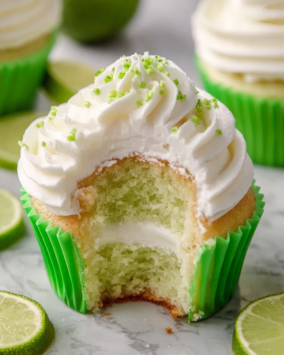 Key Lime Cupcakes Recipe - Recipe Image