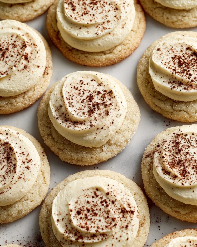 Eggnog Snickerdoodle Thumbprint Cookies Recipe