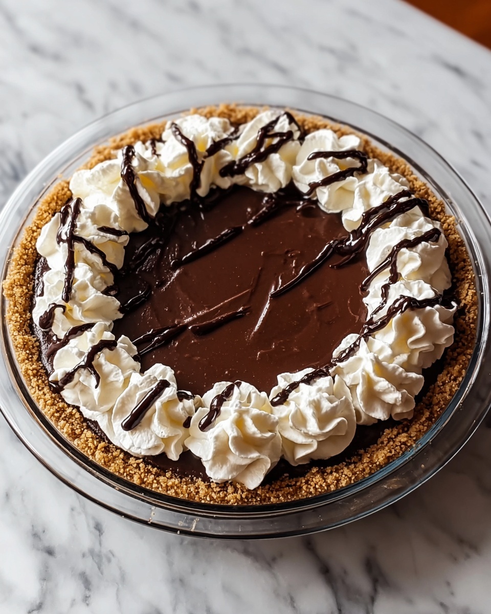 Hot Fudge Peanut Butter Pie: A Decadent Dessert for Peanut Butter Lovers Recipe - Recipe Image