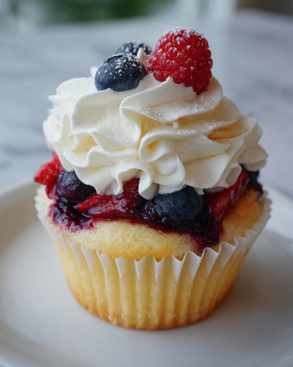 Cranberry Orange Cupcakes with Orange Cream Cheese Frosting Recipe - Recipe Image