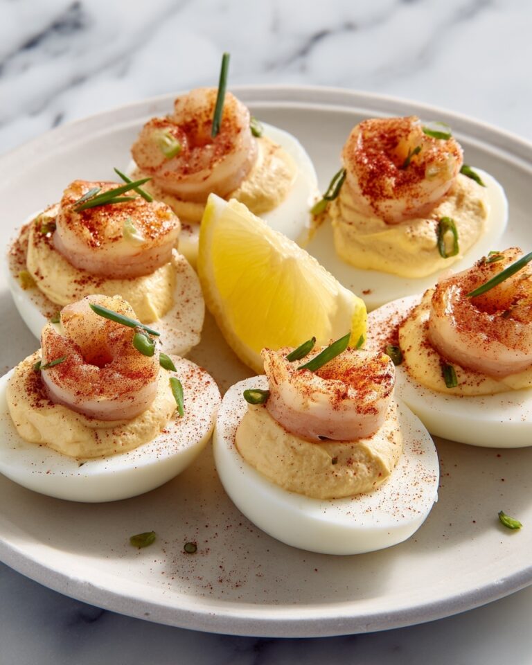 Cajun Shrimp Deviled Eggs Recipe